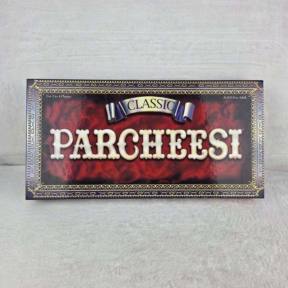 Classic Parcheesi Board Game 2007 Winning Moves Complete Set Excellent Condition